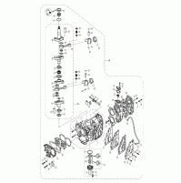 ENGINE ASSY (REPAIR KIT) - 2 Strock for T25T30A